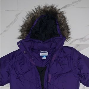 Columbia purple jacket